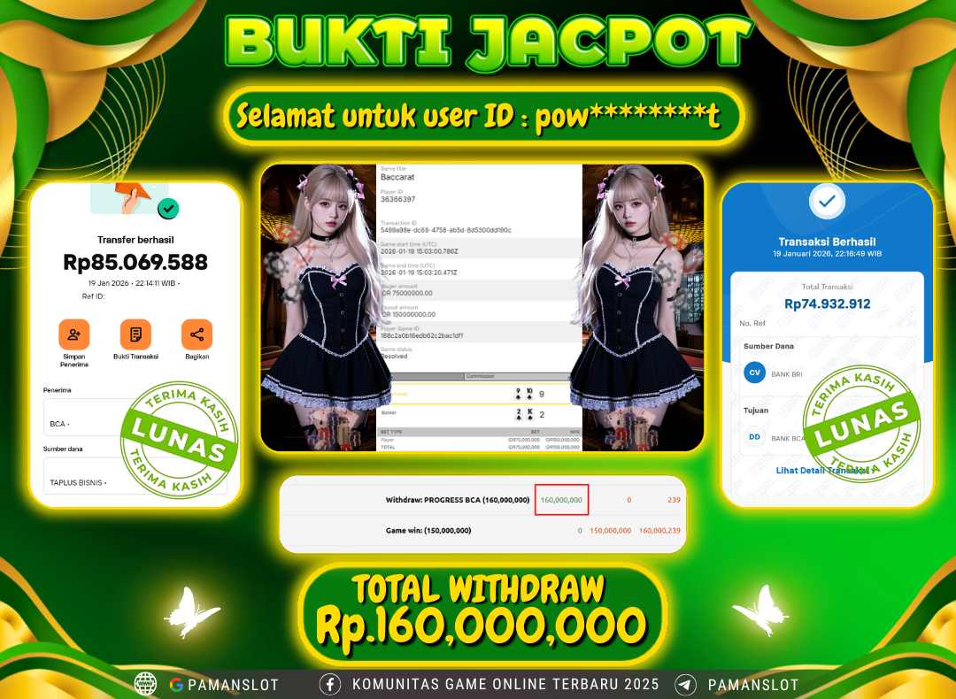 PAMANSLOT JACKPOT Game Live Games EVO-Speed Baccarat 2 Rp.160,000,000- LUNAS
