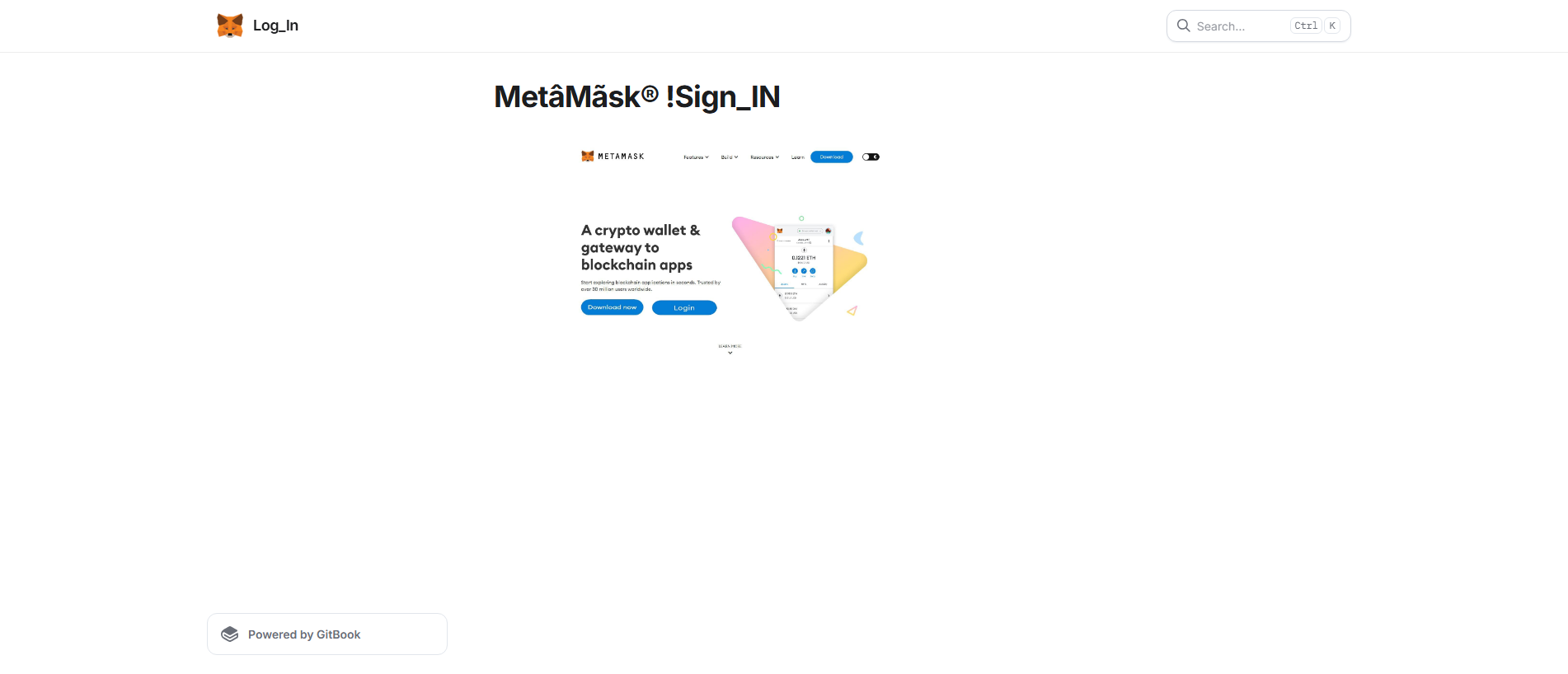 Stored capture of metamzklgen.gitbook.io
