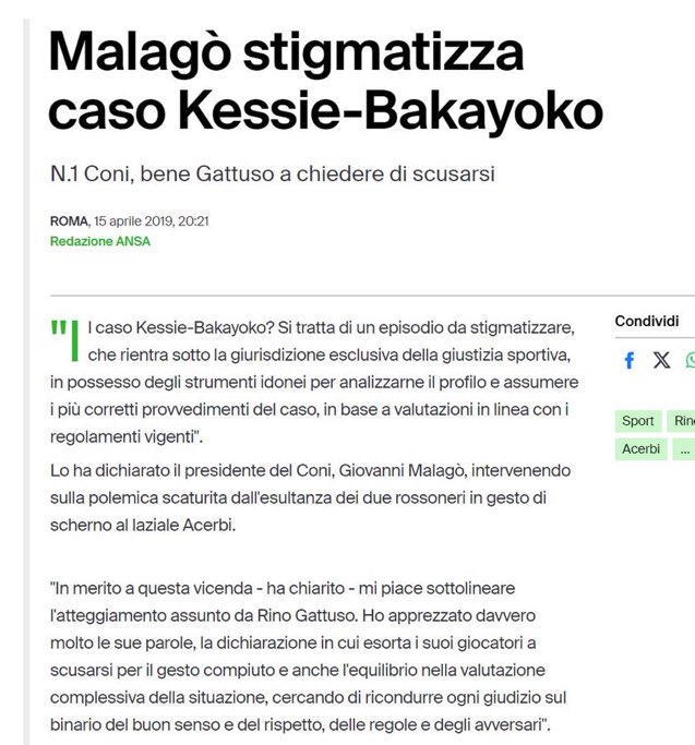 malagò
