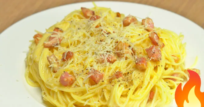 Постер Паста "Карбонара"