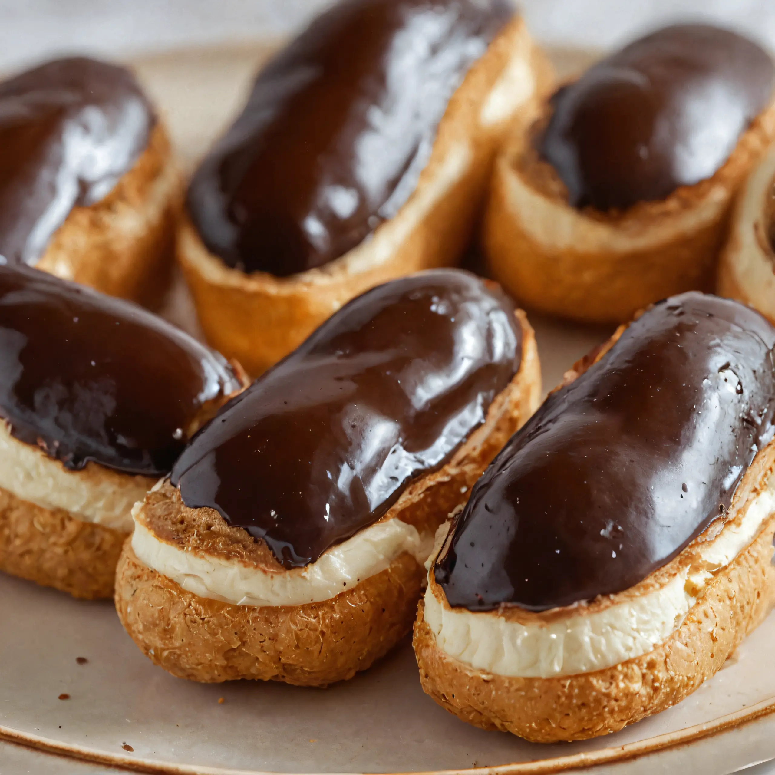 Chocolate-Dipped Mini Éclairs Formula