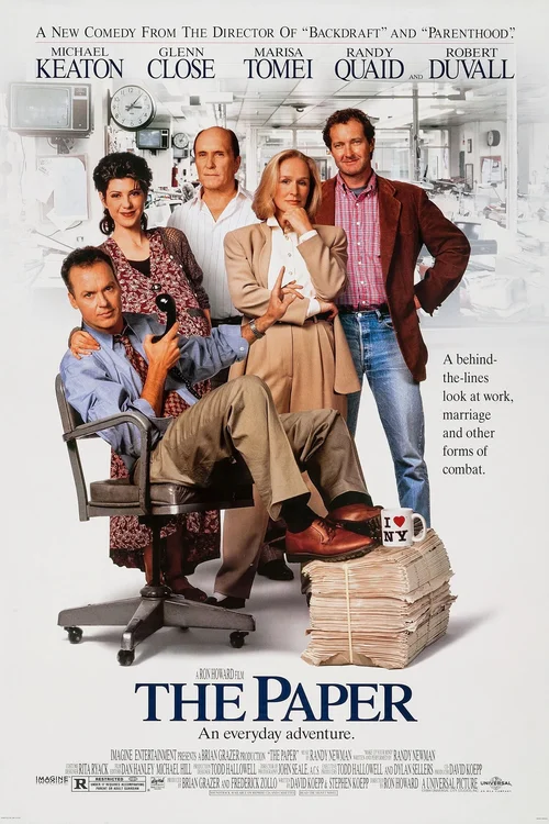 Zawód: Dziennikarz / The Paper (1994) PL.720p.BDRip.XviD.AC3-ELiTE / Lektor PL