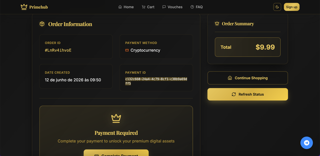primehub checkout