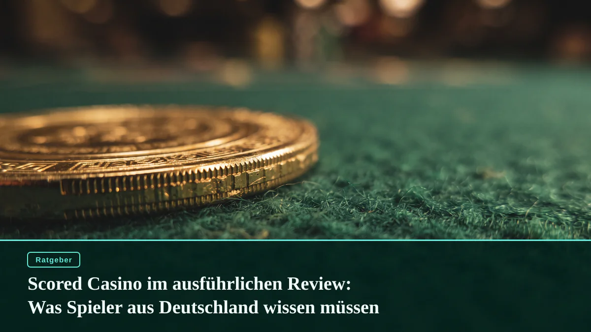 Scored Casino im ausführlichen Review: Was Spieler aus Deutschland wissen müssen