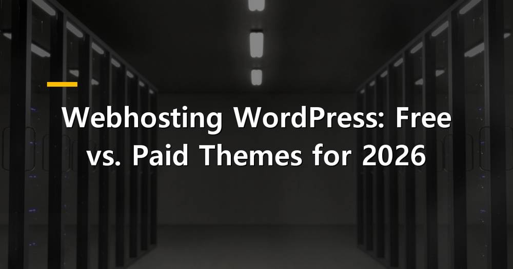 WordPress theme decision: free vs paid