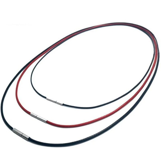 Waxed cord necklace colour and style