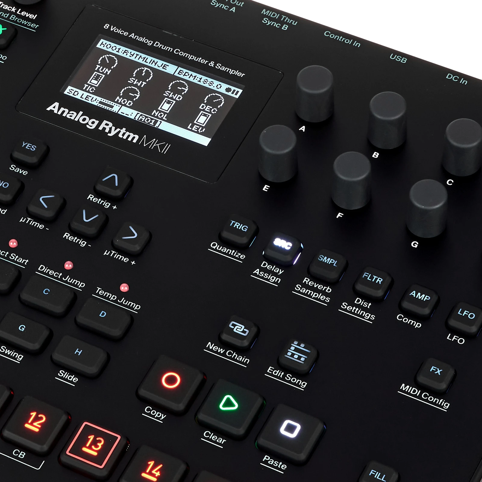 Analog Rytm подключения