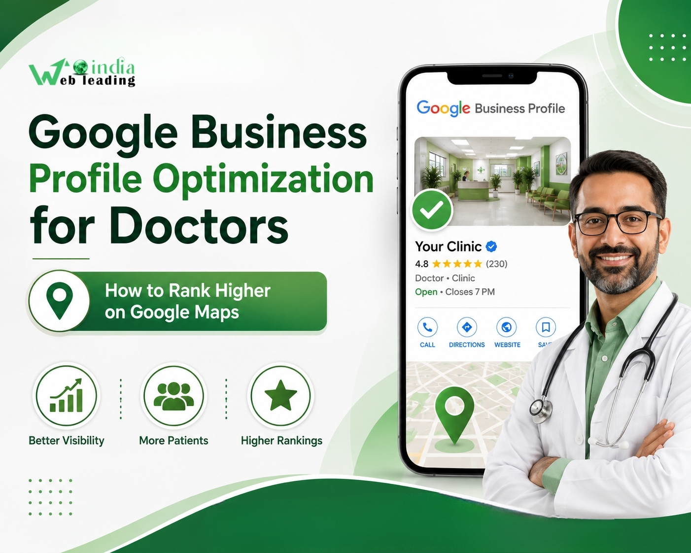 Google Business Profile Optimization for Doctors: How to Rank Higher on Google Maps