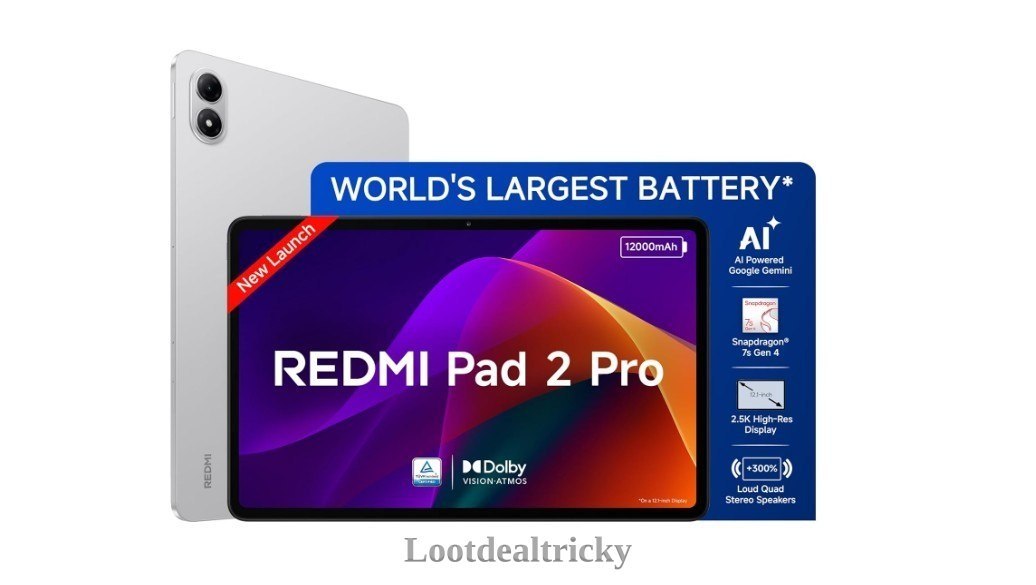 Redmi Pad 2 – Amazing Price Drop @ ₹22999 Redmi Pad 2 – Amazing Price Drop @ ₹22999