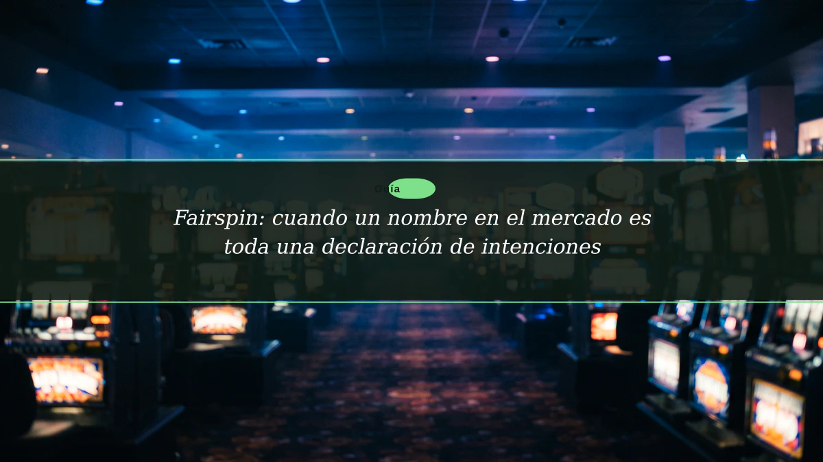 Fairspin: cuando un nombre en el mercado es toda una declaración de intenciones