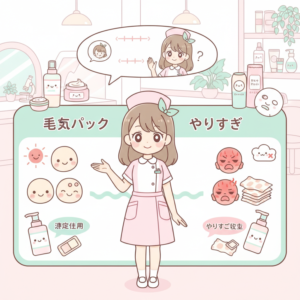 毛穴パック やりすぎ クリニックでよく聞かれた「毛穴パック やりすぎ」の話 スキンケア