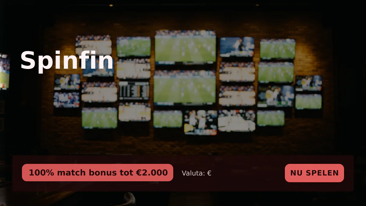 Spinfin casino — welkomstbonus 100% match bonus tot €2.000 + 150 FS, betalingen: Visa, Mastercard, Skrill, Neteller, Paysafecard