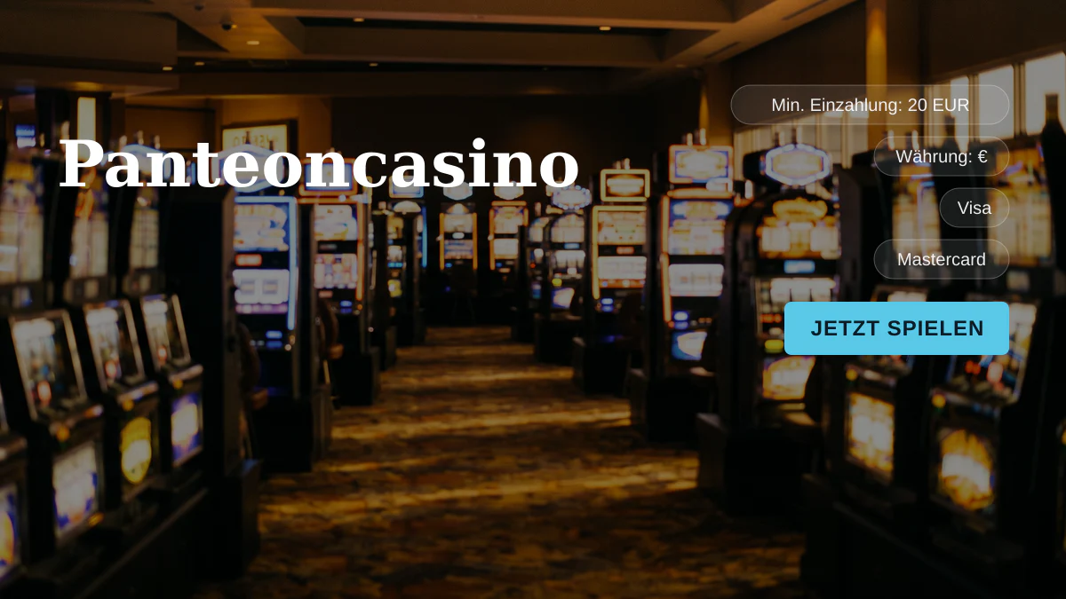 Panteoncasino — Willkommensbonus 100% up to €500 + 200 FS, Zahlungen: Visa, Mastercard, PayPal, Skrill, Neteller