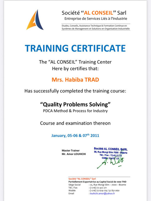 Quality Problem Solving