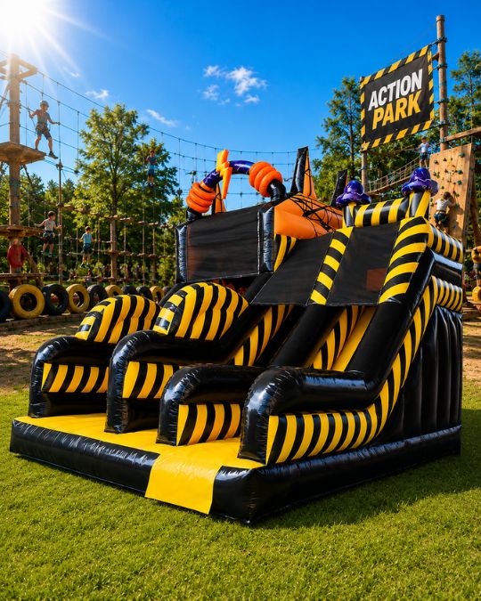 Actionpark-Hüpfburg von Jump & Fun Landshut, Ansicht 2