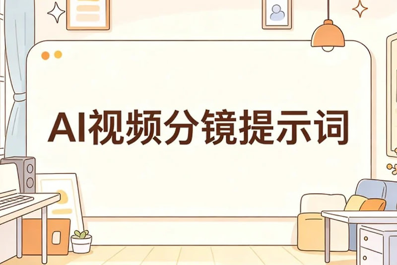 AI视频分镜提示词大全，精准描述镜头语言