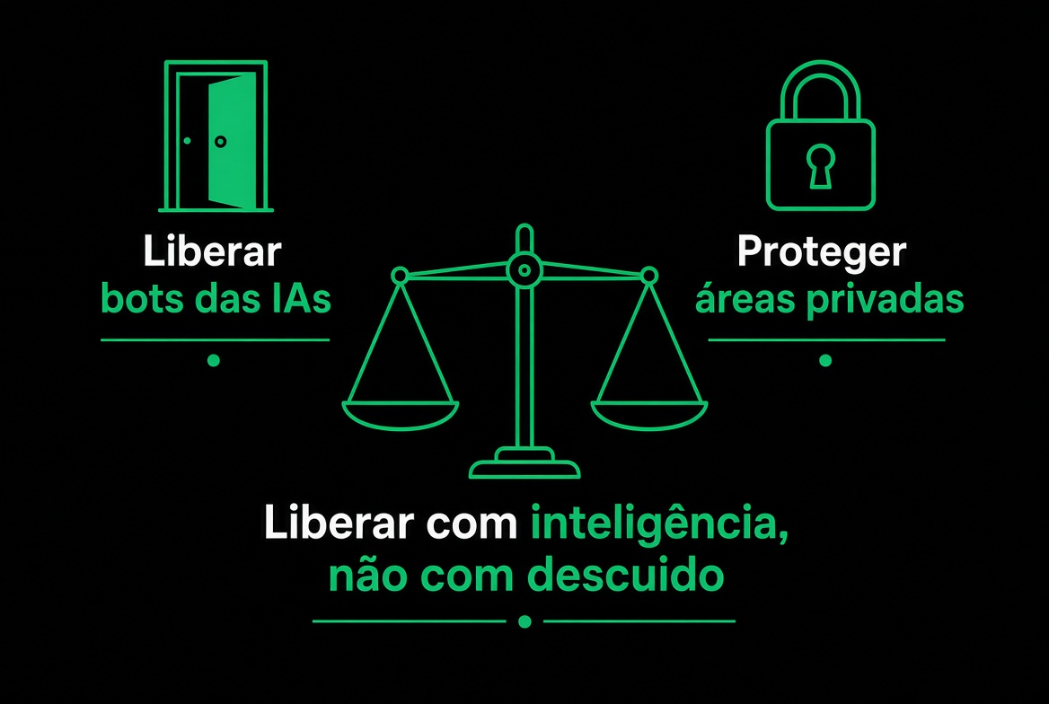 Liberar com inteligência, não com descuido