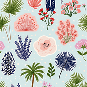 Seamless Flower