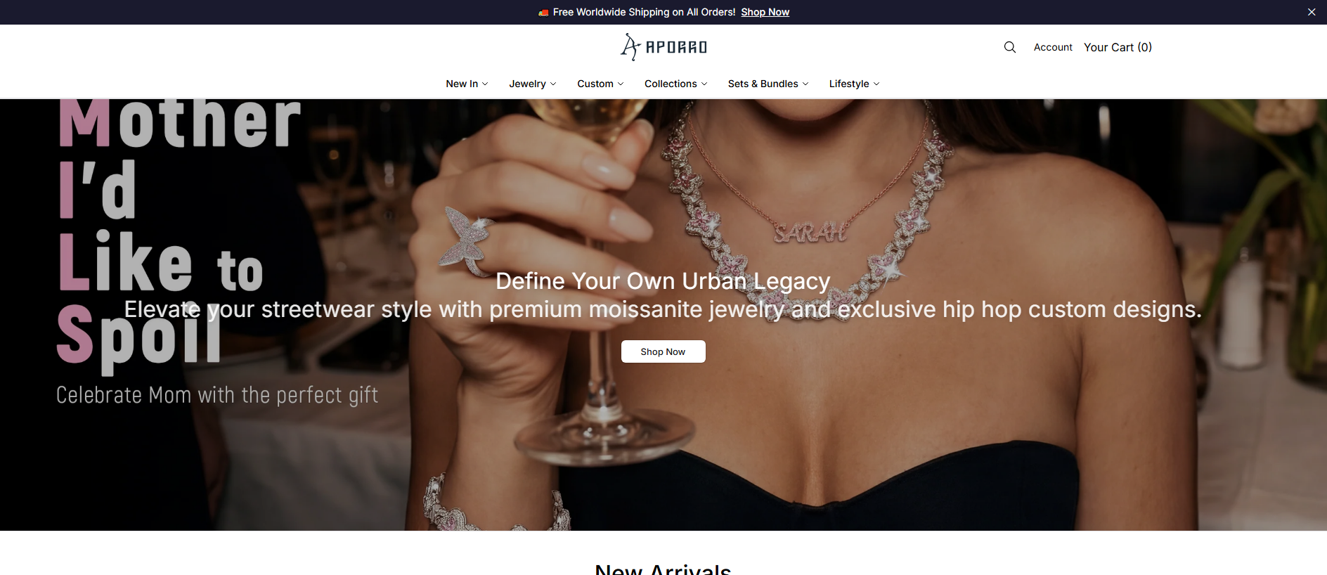 Stored capture of aporroshop.shop