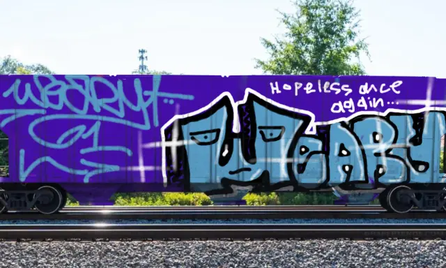 Graffiti artwork by DECAY