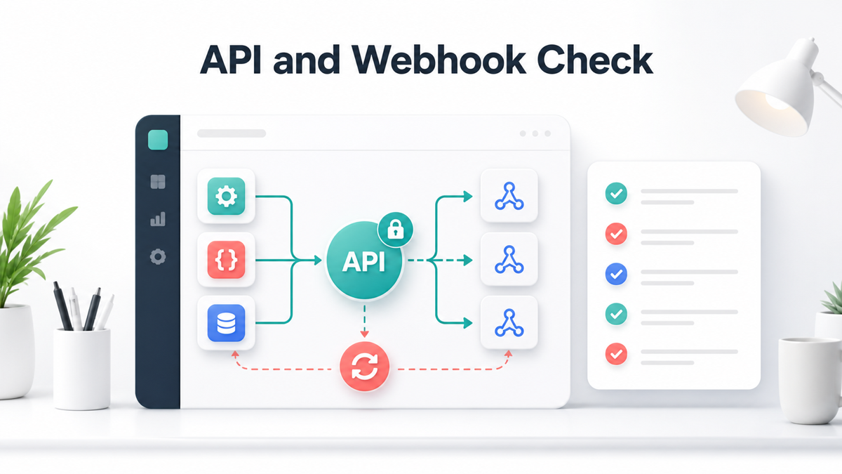 Affiliate software API and webhook checklist for a reliable SaaS partner integration