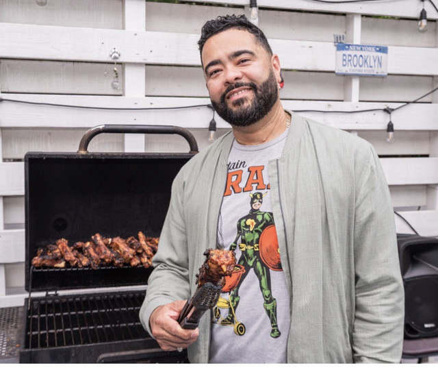 Orlando at the smoker