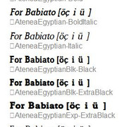 Font-List66