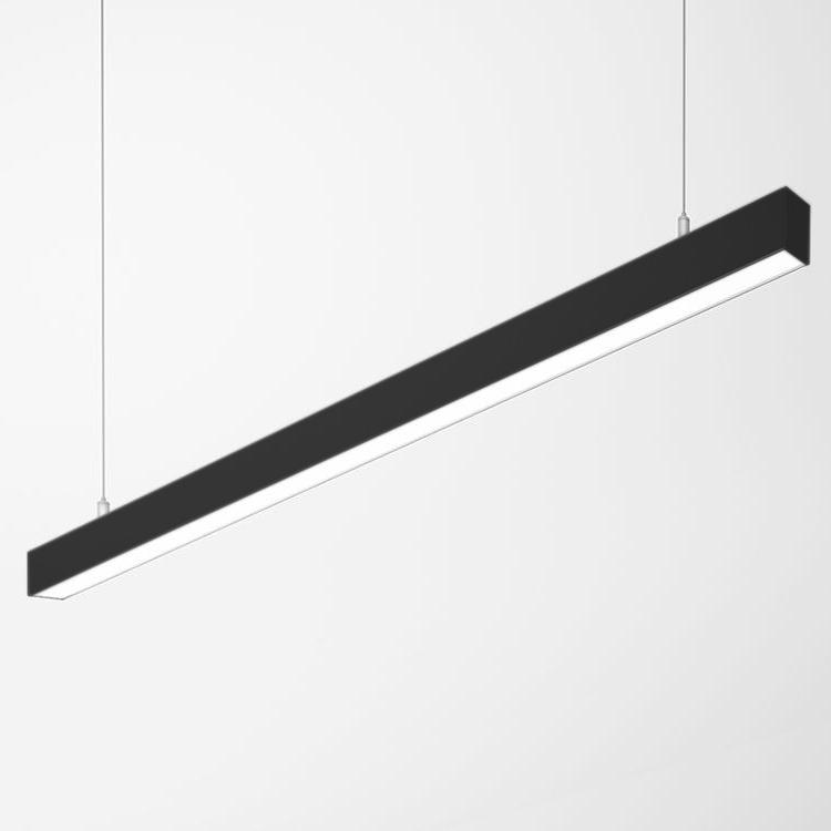 Black Pendant Linear Light