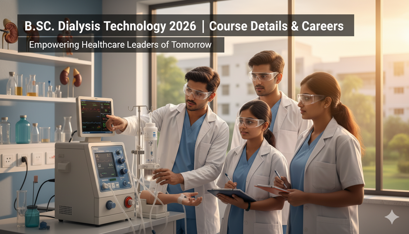 B.Sc. Dialysis Technology 2026 | Course Details & Careers