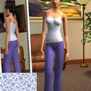 Blue-Flowered-PJs