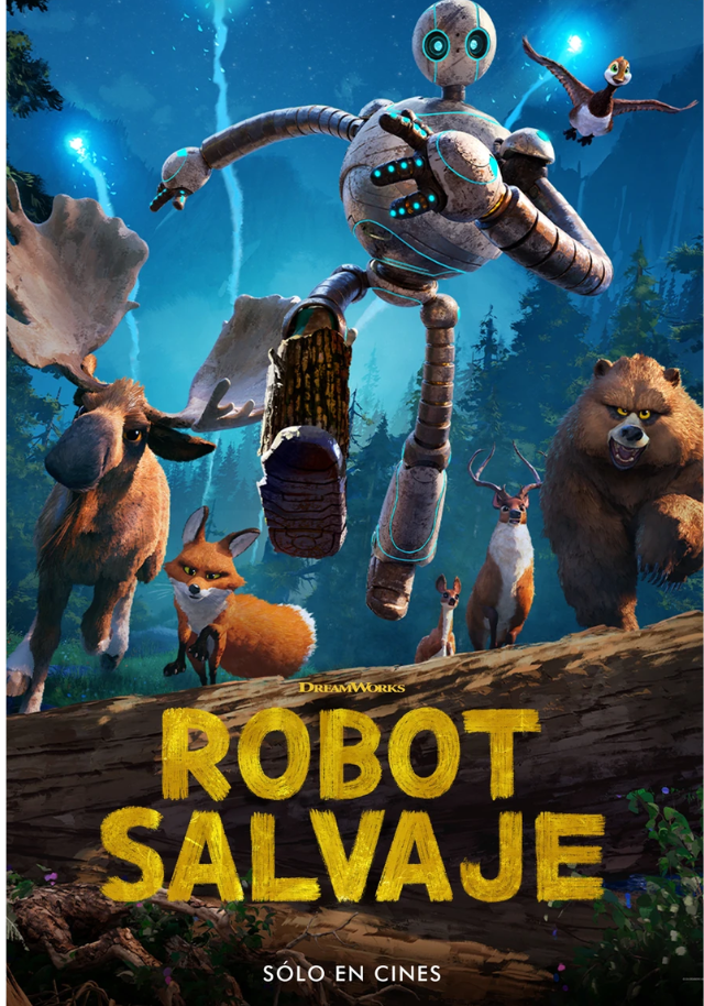 Póster de Robot salvaje