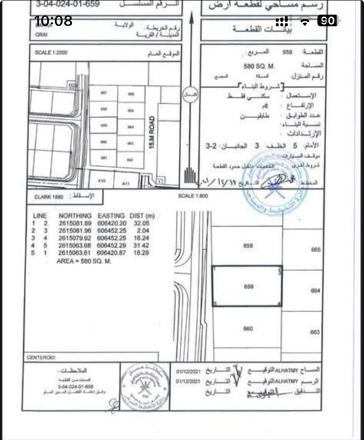 ارضين شبك مميزة في بركاء قري خلف الجامعة الالمانية رقم القطعة 659-660