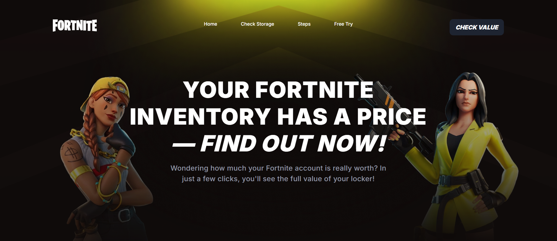 Forensic screenshot of fortnn.lol showing the phishing page layout