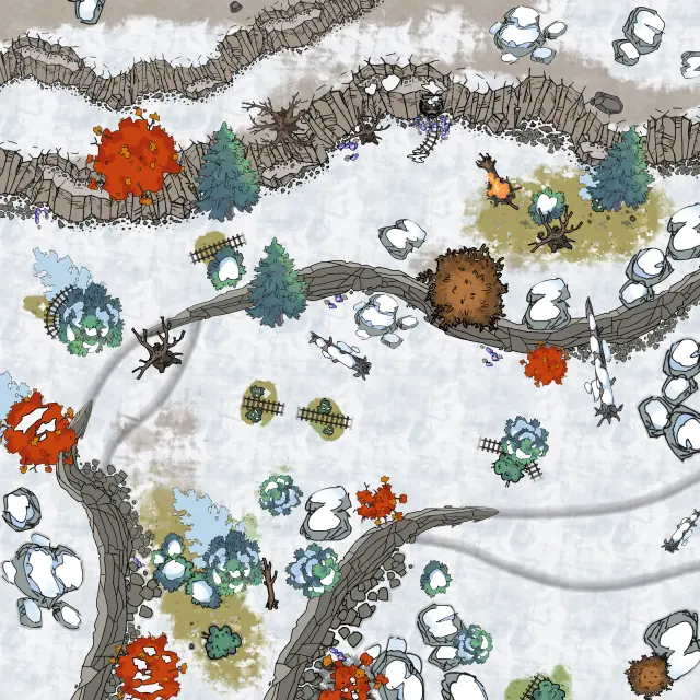 Snowy-cliff