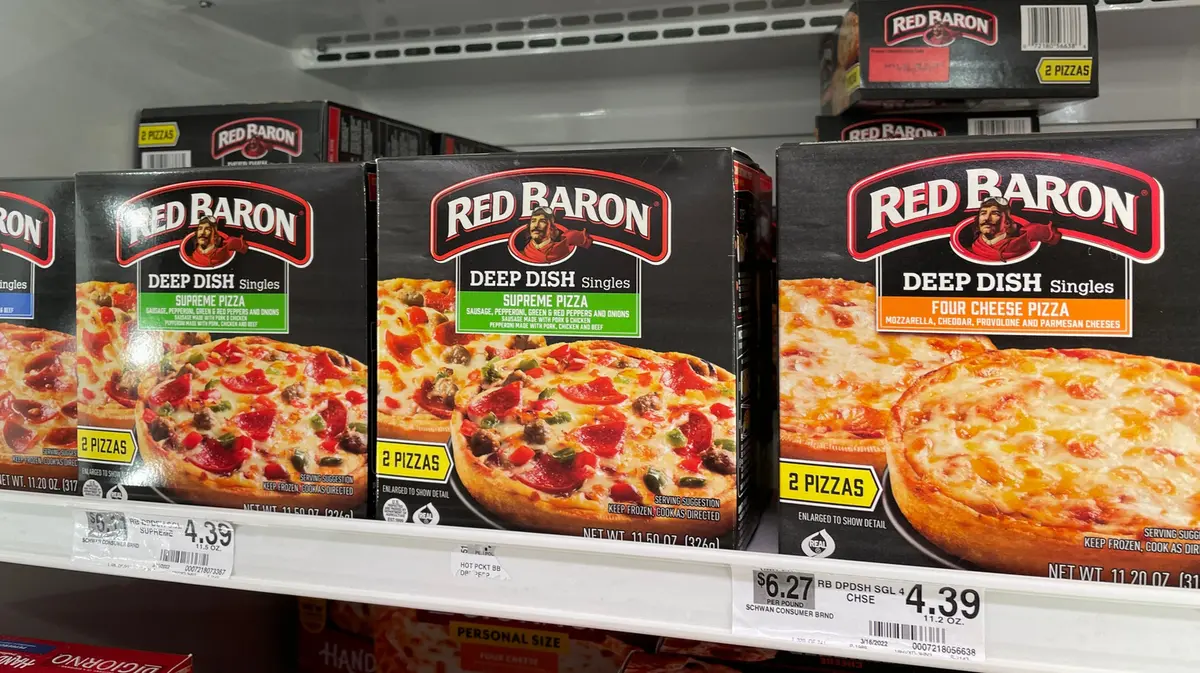 Red Baron Frozen Pizza Disappoints Meat Lovers with Sparse Toppings