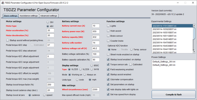 52v-Settings