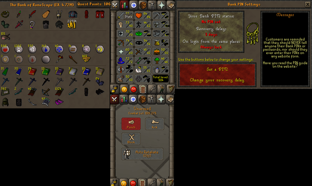 OSRS Account Info