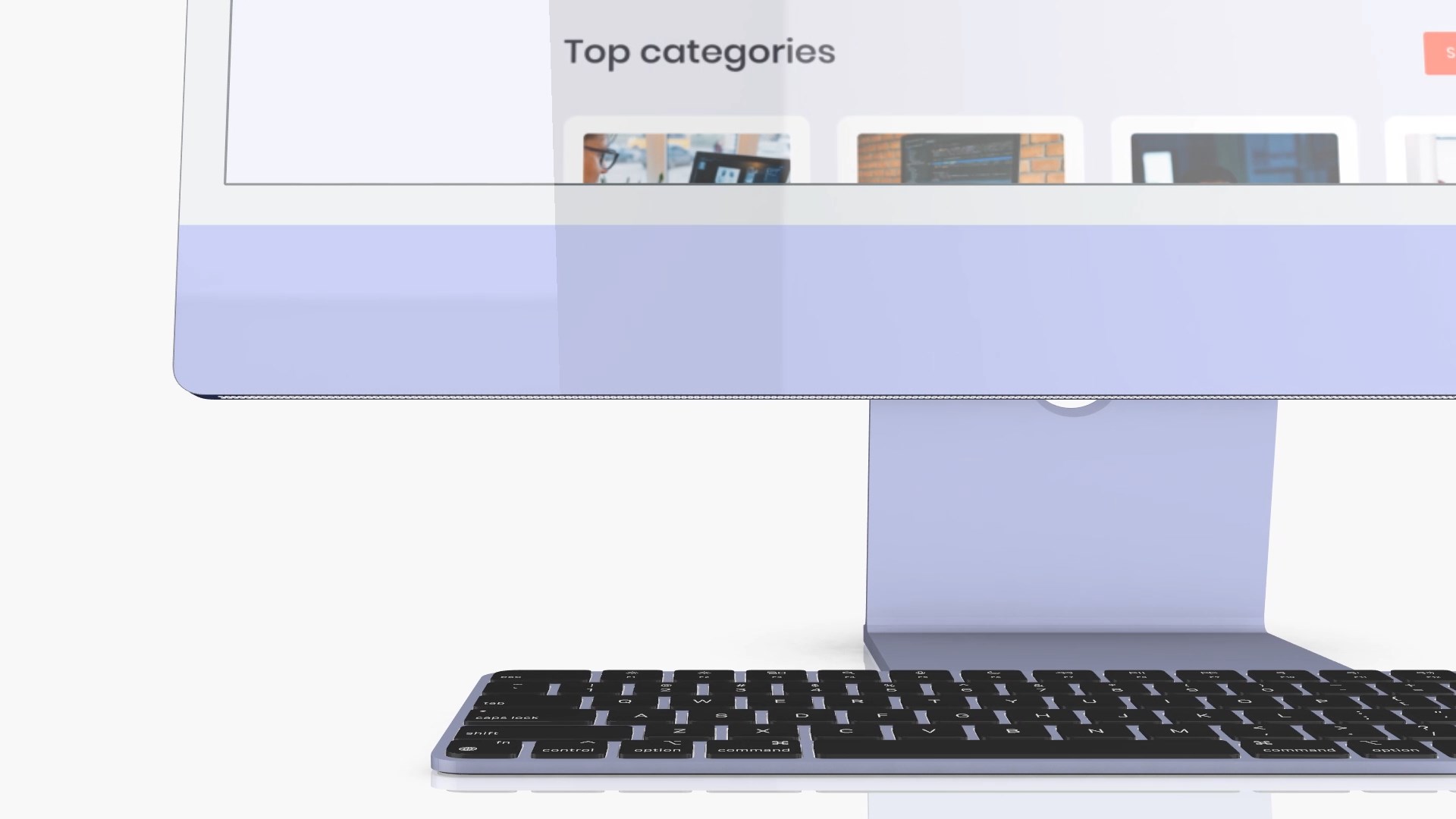 Website Screen Desktop Computer Mockup Website Screen Desktop Computer Mockup