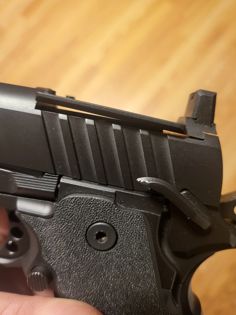 Springfield 2011 Modded Breaking!! NEW Springfield 2011 Leaked! > General Discussion > AR15.COM