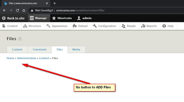 No-Add-Files-Button