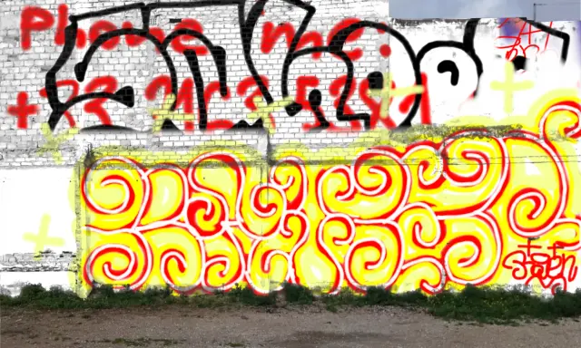 Graffiti artwork by Ksksksskk