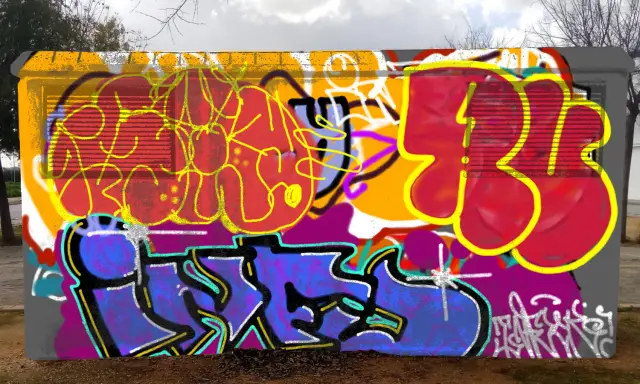 Graffiti artwork by Sumoe