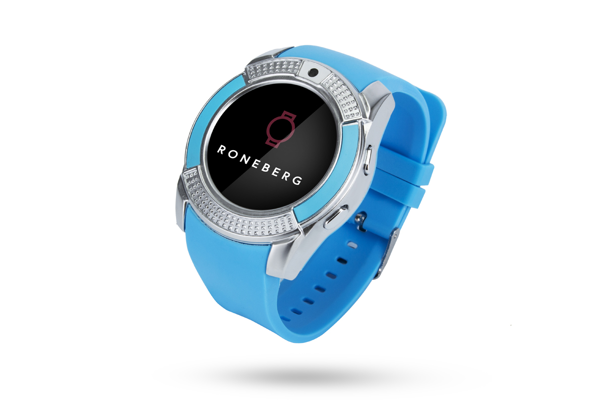 watchzone.pl SMARTWATCH RONEBERG R08 NIEBIESKI