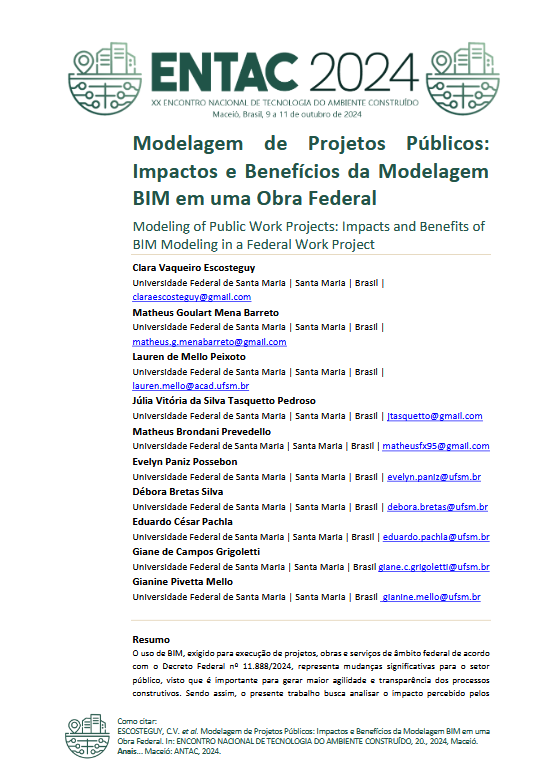 Modelagem de Projetos Públicos