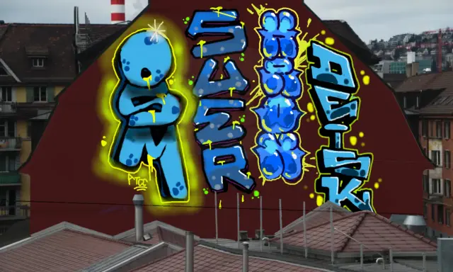 Graffiti artwork by deisko