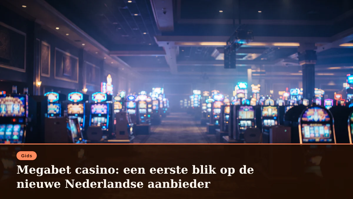 Megabet casino: een eerste blik op de nieuwe Nederlandse aanbieder