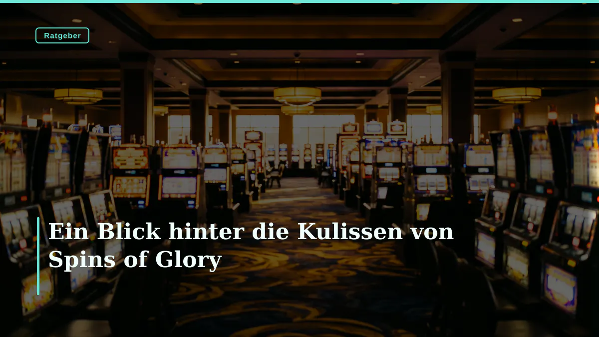 Ein Blick hinter die Kulissen von Spins of Glory