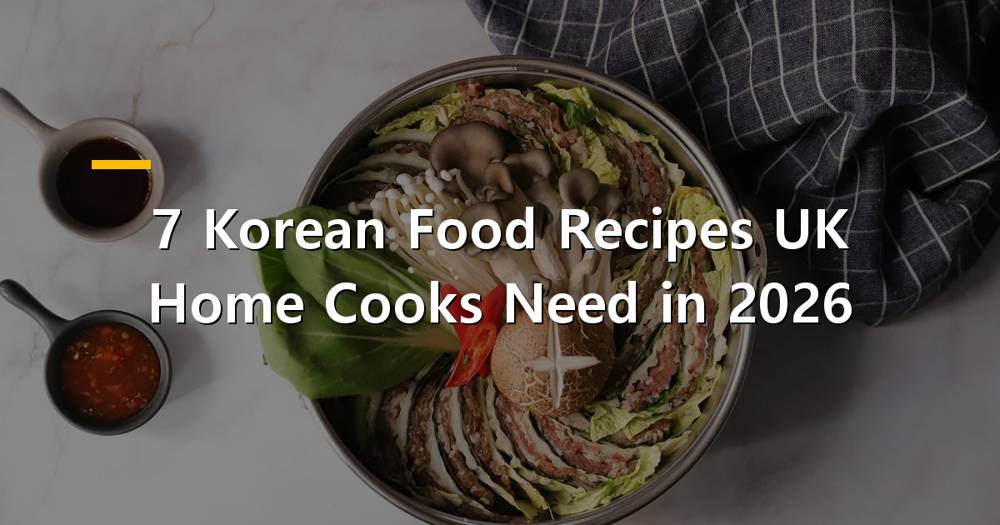 Assortment of vibrant Korean dishes, including kimchi, bibimbap, and grilled meat, on a wooden table.