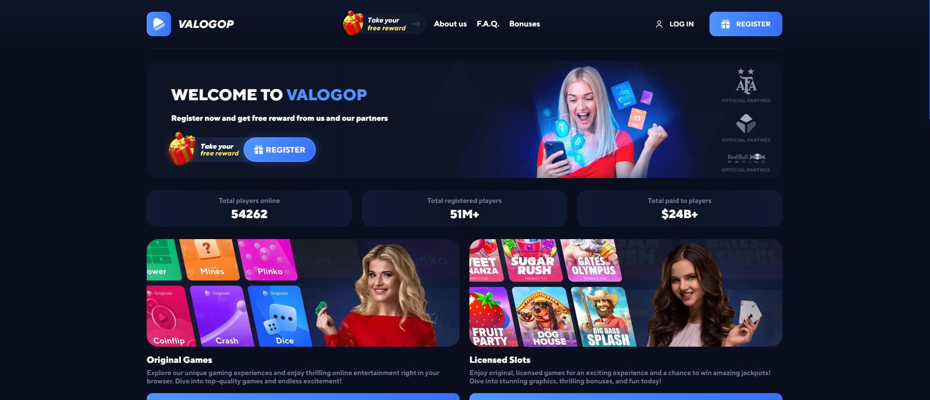 Stored capture of valogop.bet
