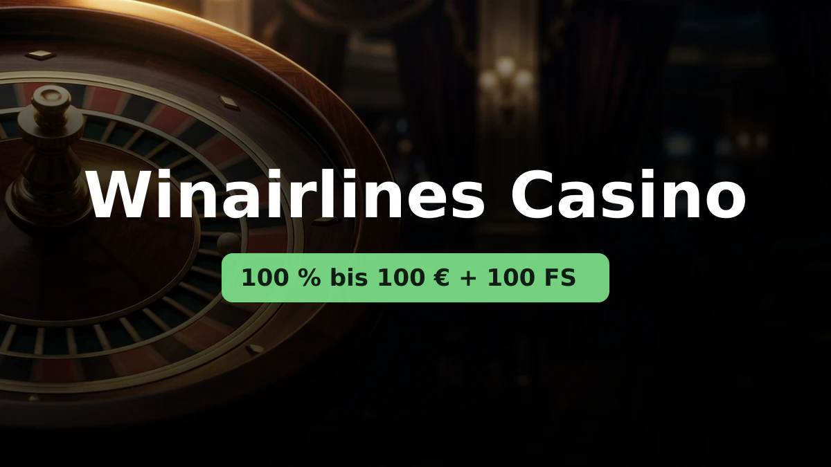 Winairlines Casino — Willkommensbonus 100 % bis 100 € + 100 FS, Zahlungen: Sofort, Bitcoin, Ethereum, Litecoin, USDT